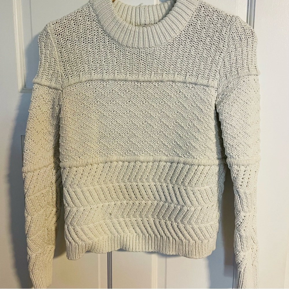 Madewell Cream Knit Sweater